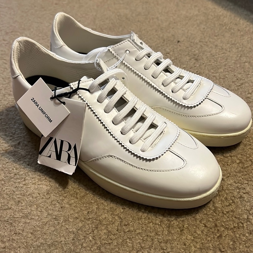 Zara | Leather sneakers